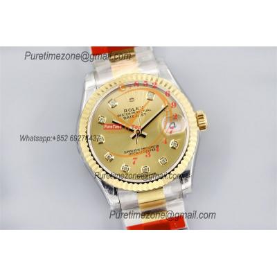 Datejust 31 278273 A2824 Auto Womens Watch Best Edition TWSF Two Tone YG Gold Diamonds Dial Jibilee Bracelet Ladies