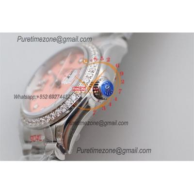 Datejust 28 279139 NH05 Automatic Womens Watch Best Edition TWSF Diamonds Bezel Pink Opal Dial Jibilee Bracelet