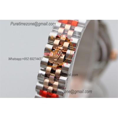 Datejust 28 271971 NH05 Automatic Womens Watch Best Edition TWSF Two Tone RG Purple Roman Dial Jibilee Bracelet Ladies