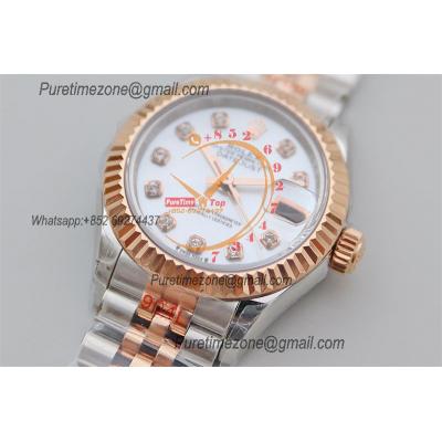 Datejust 28 271971 NH05 Automatic Womens Watch Best Edition TWSF Two Tone RG MOP Diamonds Dial Jibilee Bracelet Ladies