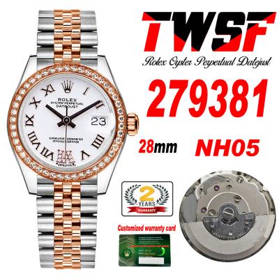 Datejust 28 279381 NH05 Auto Womens Watch Best Edi...