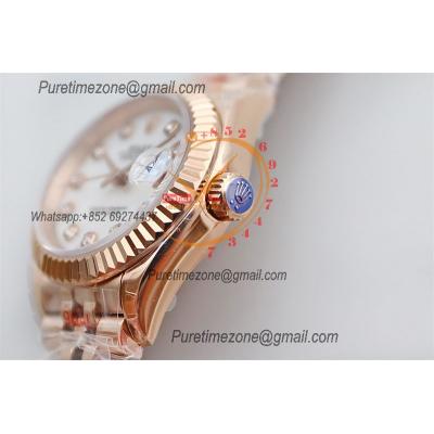 Datejust 28 279175 NH05 Automatic Womens Watch Best Edition TWSF RG MOP Diamonds Dial Jibilee Bracelet Ladies