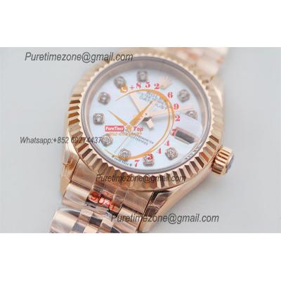 Datejust 28 279175 NH05 Automatic Womens Watch Best Edition TWSF RG MOP Diamonds Dial Jibilee Bracelet Ladies