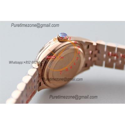 Datejust 28 279175 NH05 Automatic Womens Watch Best Edition TWSF RG Brown Diamonds Dial Jibilee Bracelet Ladies