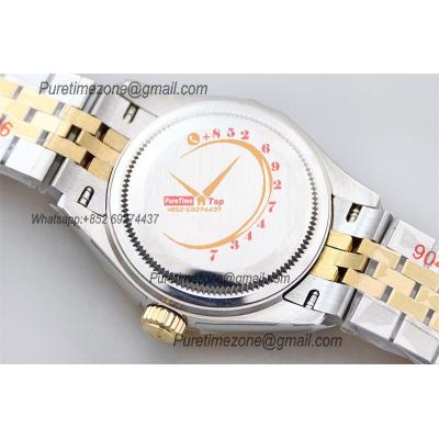 Datejust 28 279173 NH05 Auto Womens Watch Best Edition TWSF Two Tone YG Green Roman Dial Jibilee Bracelet Ladies