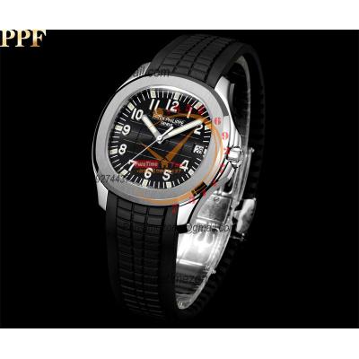 Aquanaut 5167A A324 Automatic Mens Watch Best Edition PPF Steel Case Black Embosse Dial Rubber Strap CHS