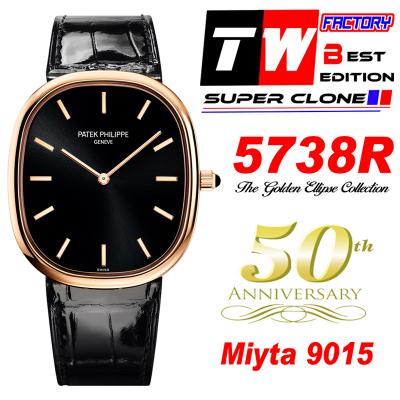 Golden Ellipse 5738R Miyota 9015 Automatic Mens Wa...