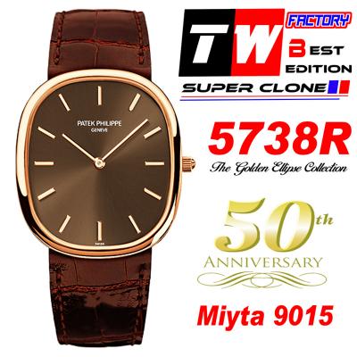 Golden Ellipse 5738R Miyota 9015 Automatic Mens Wa...