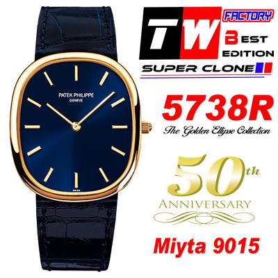 Golden Ellipse 5738R Miyota 9015 Automatic Mens Wa...