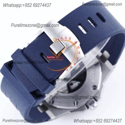 Royal Oak Offshore 15600 Music Edition A4309 Automatic Mens Watch Best Edition ZF Steel Case Blue Dial Rubber Strap CHS