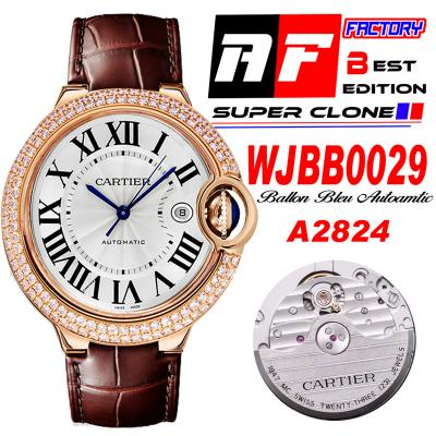 Ballon Bleu WJBB0029 42mm A2824 Automatic Mens Wat...