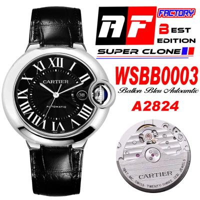 Ballon Bleu WSBB0003 42mm A2824 Automatic Mens Wat...