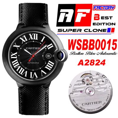 Ballon Bleu WSBB0015 42mm A2824 Automatic Mens Wat...