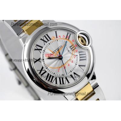 Ballon Bleu W2BB0002 Cal.076 Automatic Womens Watch Best Edition AF 33mm Two Tone YG Silver Dial Steel Bracelet