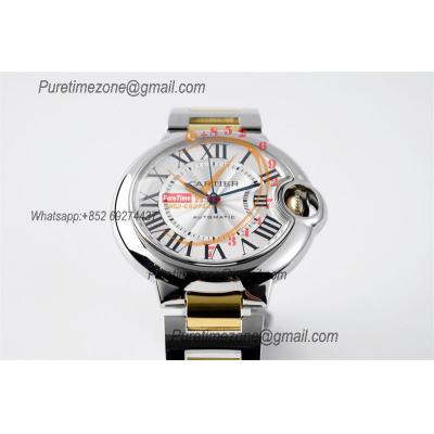 Ballon Bleu W2BB0002 Cal.076 Automatic Womens Watch Best Edition AF 33mm Two Tone YG Silver Dial Steel Bracelet