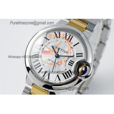 Ballon Bleu W2BB0002 Cal.076 Automatic Womens Watch Best Edition AF 33mm Two Tone YG Silver Dial Steel Bracelet