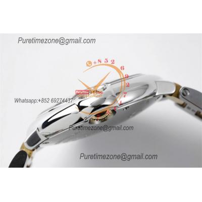 Ballon Bleu W2BB0002 Cal.076 Automatic Womens Watch Best Edition AF 33mm Two Tone YG Silver Dial Steel Bracelet