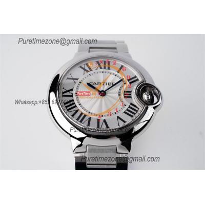 Ballon Bleu W6920084 Cal.076 Automatic Womens Watch Best Edition AF 33mm Silver Dial Stainless Steel Bracelet