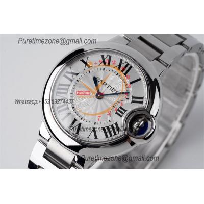 Ballon Bleu W6920084 Cal.076 Automatic Womens Watch Best Edition AF 33mm Silver Dial Stainless Steel Bracelet