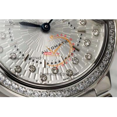 Ballon Bleu W4BB0035 SEIKO NH05A Automatic Womens Watch Best Edition AF 33mm Diamond Bezel Silver Dial  SS Bracelet