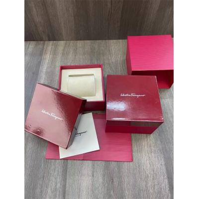 Salvatore Ferragamo Watch Box and Papers- A Styles