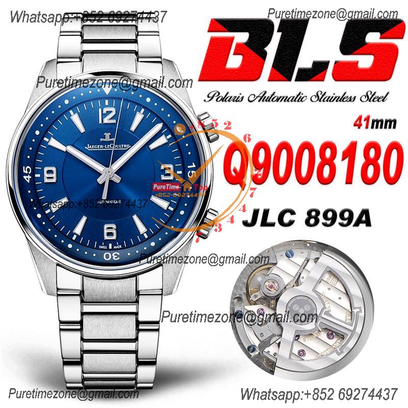 Polaris Q9008180 JLC 899A Automatic Mens Watch  Best Edition BLSF 42 Blue Dial SS Bracelet CHS