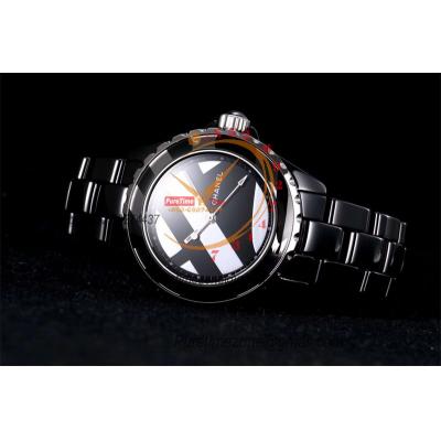 J12 H5581 38mm A2892 Automatic Unisex Watch Best Edition EAST Black Ceramic Stripe Dial  on Bracelet CHS Womens