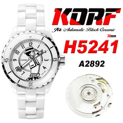 J12 H5241 38mm A2892 Automatic Unisex Watch Best E...