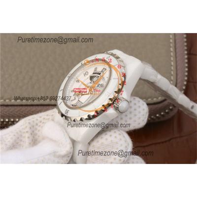 J12 H5241 38mm A2892 Automatic Unisex Watch Best Edition KORF Whimsical Mademoiselle 