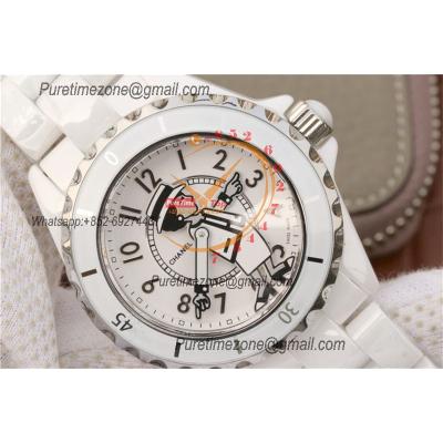 J12 H5241 38mm A2892 Automatic Unisex Watch Best Edition KORF Whimsical Mademoiselle 