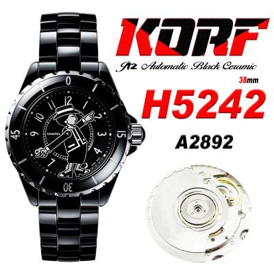 J12 H5242 38mm A2892 Automatic Unisex Watch Best E...