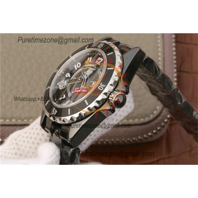 J12 H5242 38mm A2892 Automatic Unisex Watch Best Edition KORF Whimsical Mademoiselle 