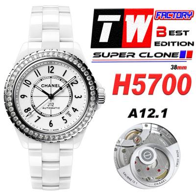 J12 H5700 38mm A12.1 Automatic Unisex Watch Best E...