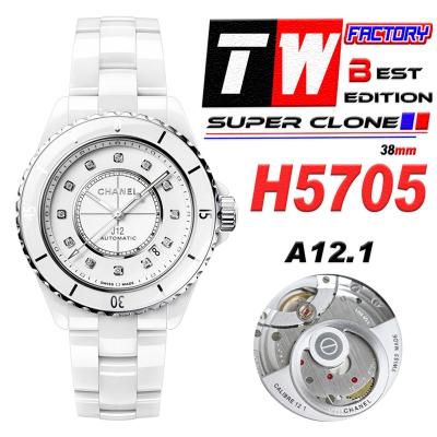 J12 H5705 38mm A12.1 Automatic Unisex Watch Best E...