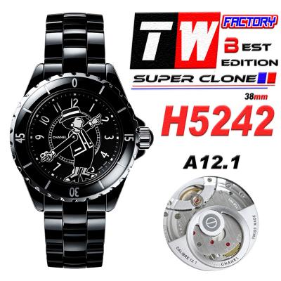 J12 H5242 38mm A2892 Automatic Unisex Watch Best E...