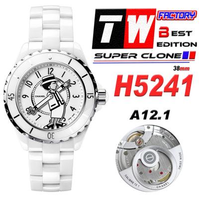 J12 H5241 38mm A2892 Automatic Unisex Watch Best E...