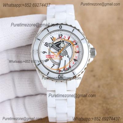 J12 H5241 38mm A2892 Automatic Unisex Watch Best Edition TWF Whimsical Mademoiselle 