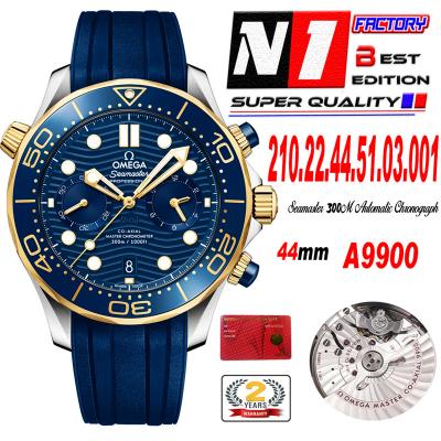 Seamaster 300M A9900 Automatic Chronograph Mens Wa...