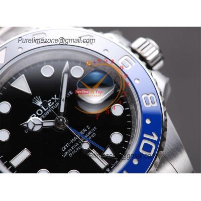 GMT Master II 126710 Batman DD3285 Automatic Mens Watch Best Edition CLEAN Black Dial 904L Oyster Steel Bracelet CHS