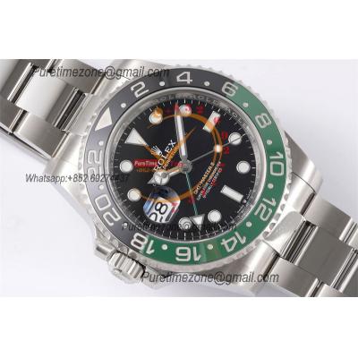 GMT Master II 126720 Sprite DD3285 Automatic Mens Watch Best Edition CLEAN Black Dial 904L Oyster Steel Bracelet CHS