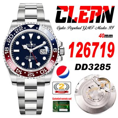 GMT Master II 126720 Pepsi DD3285 Automatic Mens W...