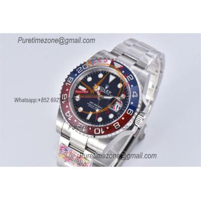 GMT Master II 126720 Pepsi DD3285 Automatic Mens Watch Best Edition CLEAN V3 Blue Dial 904L Oyster Steel Bracelet CHS