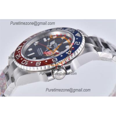 GMT Master II 126720 Pepsi DD3285 Automatic Mens Watch Best Edition CLEAN V3 Blue Dial 904L Oyster Steel Bracelet CHS