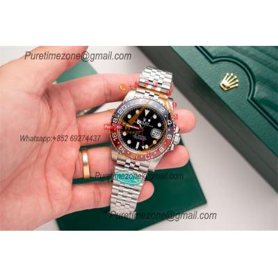 GMT Master II 126720 Pepsi DD3285 Automatic Mens Watch Best Edition CLEAN V3 Black Dial 904L Jubilee Steel Bracelet CHS