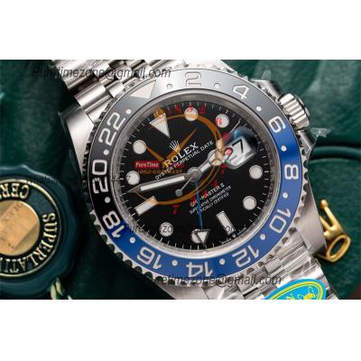 GMT Master II 126710 Batman DD3285 Automatic Mens Watch Best Edition CLEAN Black Dial 904L Jubilee Steel Bracelet CHS