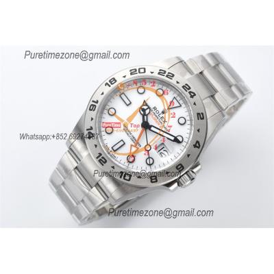 Explorer II 42mm 226570 DD3285 Automatic Mens Watch Best Edition CLEAN White Dial 904L Oyster SS Bracelet CHS