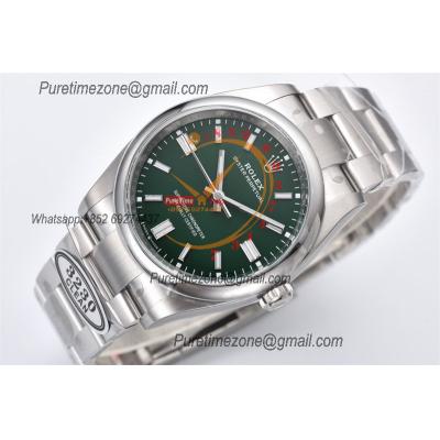 Oyster Perpetual 126000 36mm VR3230 Automatic Unisex Watch Best Edition CLEAN Green Dial 904L Oyster SS Bracelet