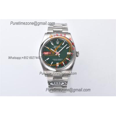 Oyster Perpetual 126000 36mm VR3230 Automatic Unisex Watch Best Edition CLEAN Green Dial 904L Oyster SS Bracelet