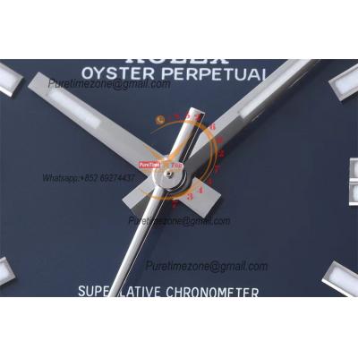 Oyster Perpetual 124300 41mm VR3230 Automatic Mens  Watch Best Edition CLEAN Blue Dial 904L Oyster SS Bracelet