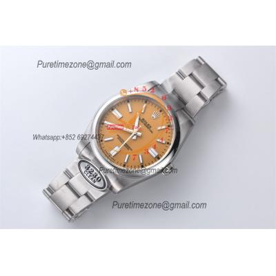 Oyster Perpetual 124300 41mm VR3230 Automatic Mens Watch Best Edition CLEAN Yellow Dial 904L Oyster SS Bracelet